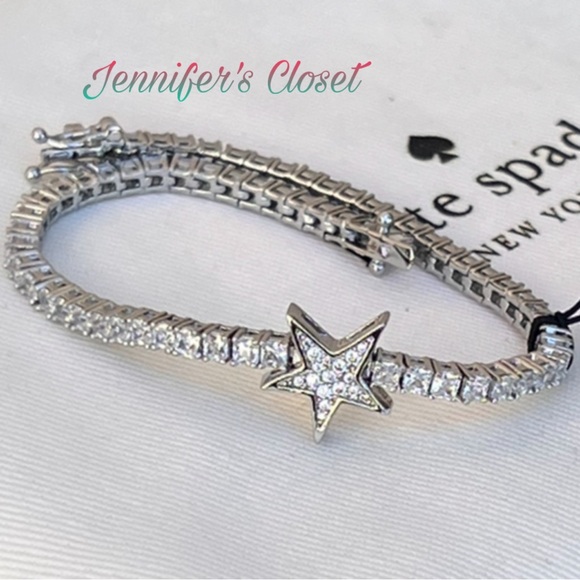 Kate Spade Cz You’re A Star Tennis Bracelet NWT - Picture 6 of 8